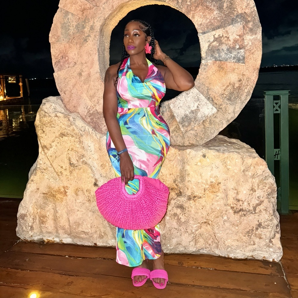 Halter Vacation Dress